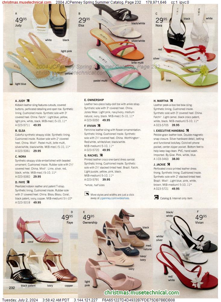 2004 JCPenney Spring Summer Catalog, Page 232
