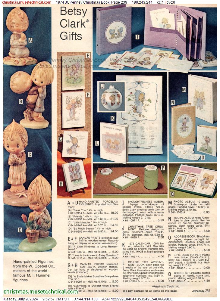1974 JCPenney Christmas Book, Page 239
