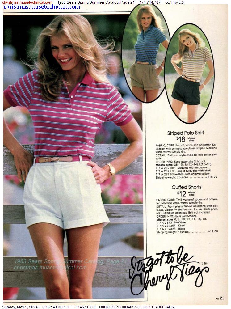 1983 Sears Spring Summer Catalog, Page 21