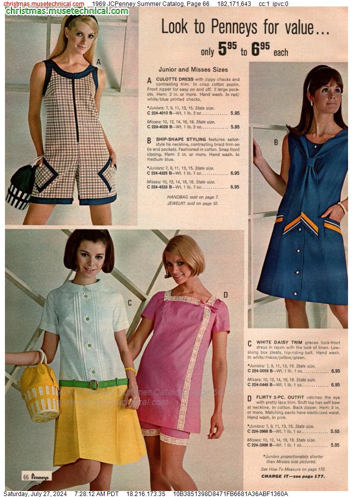 1969 JCPenney Summer Catalog, Page 66
