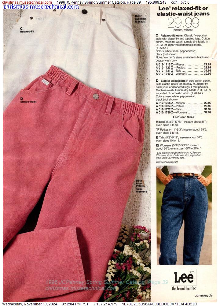 1996 JCPenney Spring Summer Catalog, Page 39