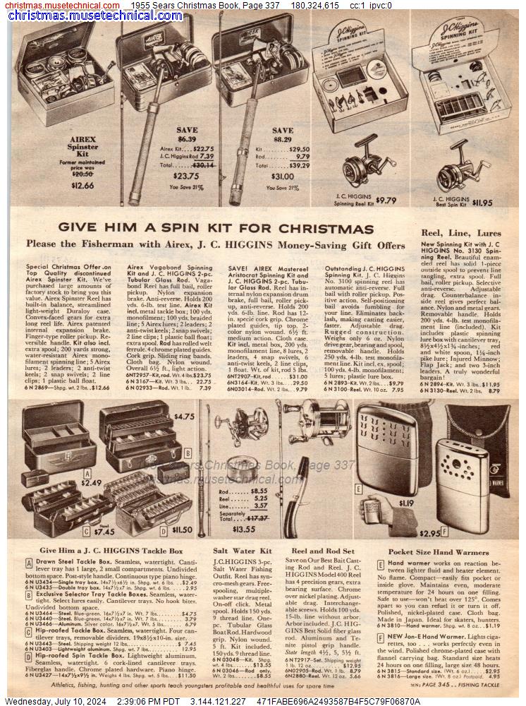 1955 Sears Christmas Book, Page 337