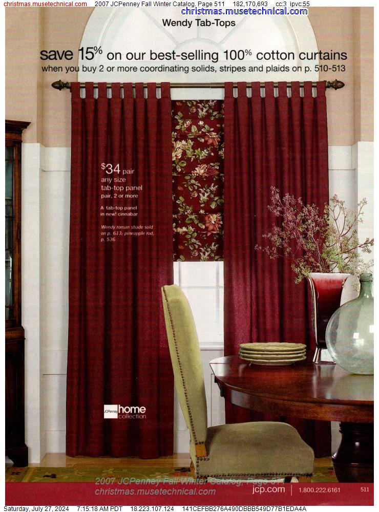 2007 JCPenney Fall Winter Catalog, Page 511