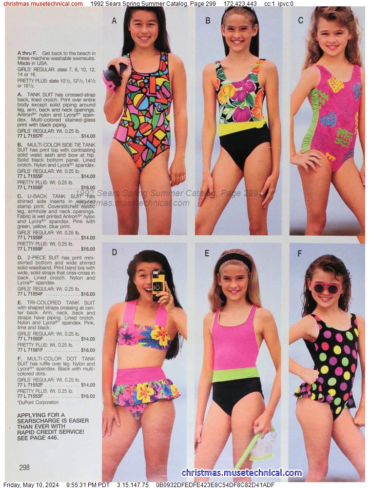 1992 Sears Spring Summer Catalog, Page 299