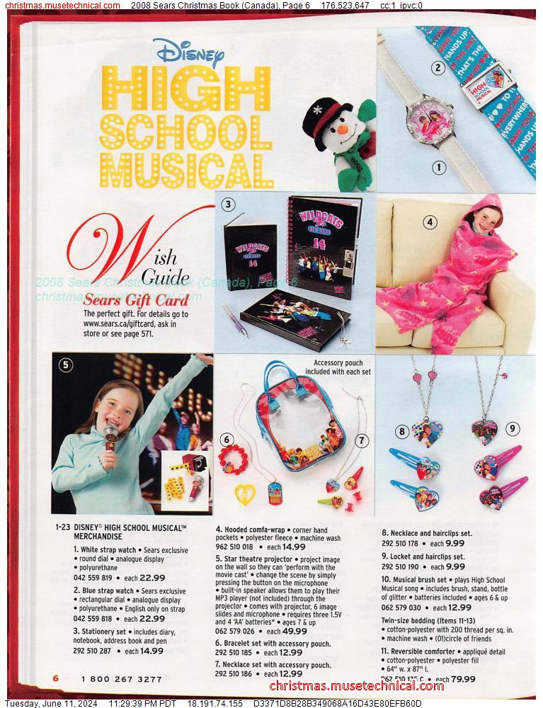 2008 Sears Christmas Book (Canada), Page 6