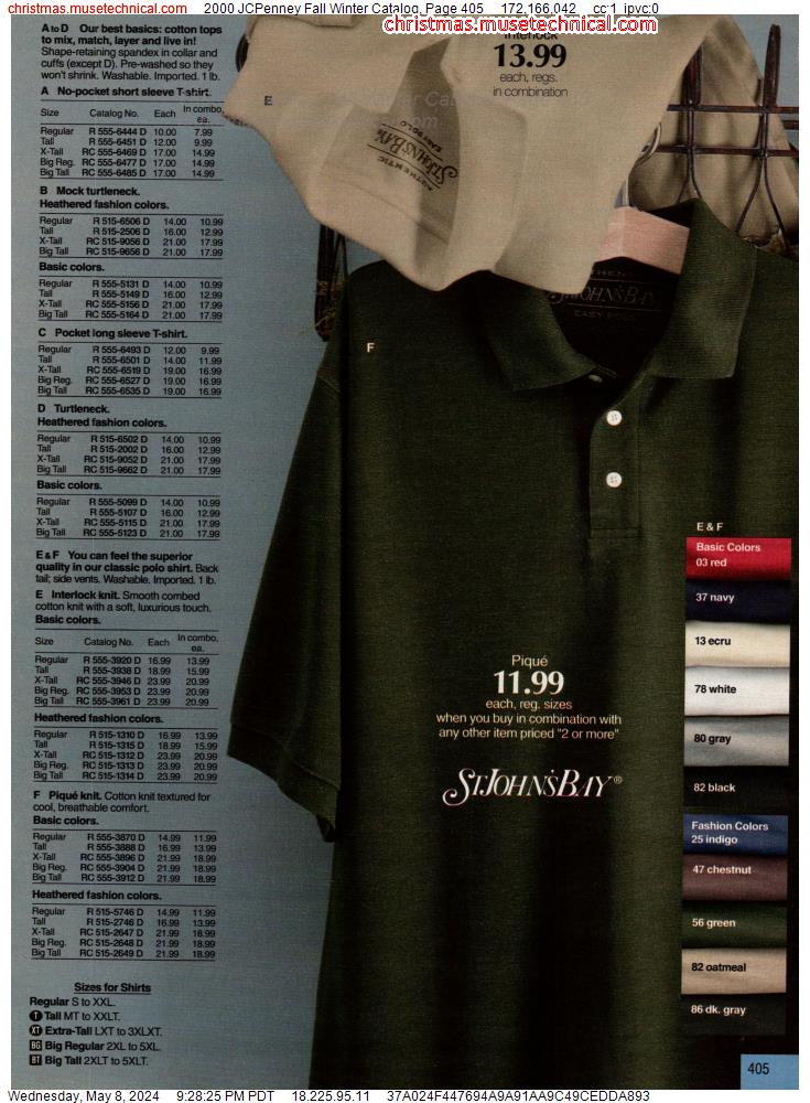2000 JCPenney Fall Winter Catalog, Page 405