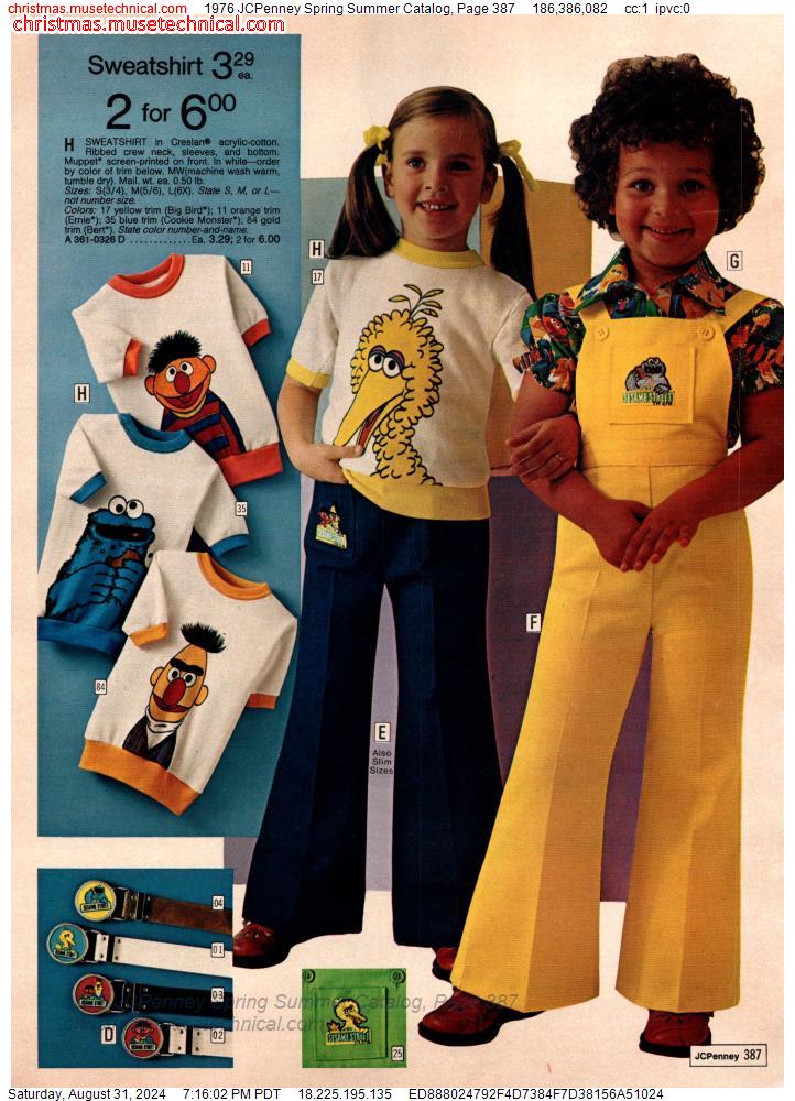 1976 JCPenney Spring Summer Catalog, Page 387