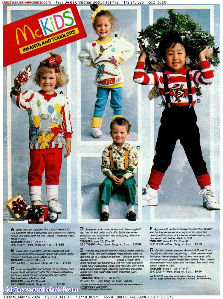 1987 Sears Christmas Book, Page 472