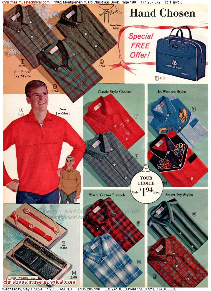 1962 Montgomery Ward Christmas Book, Page 180