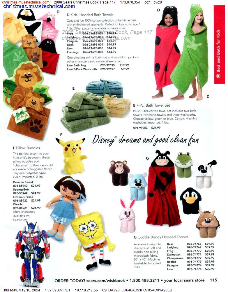 2008 Sears Christmas Book, Page 117