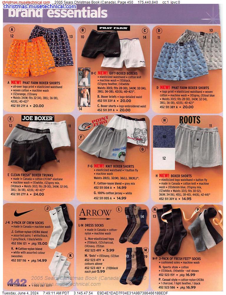2005 Sears Christmas Book (Canada), Page 450