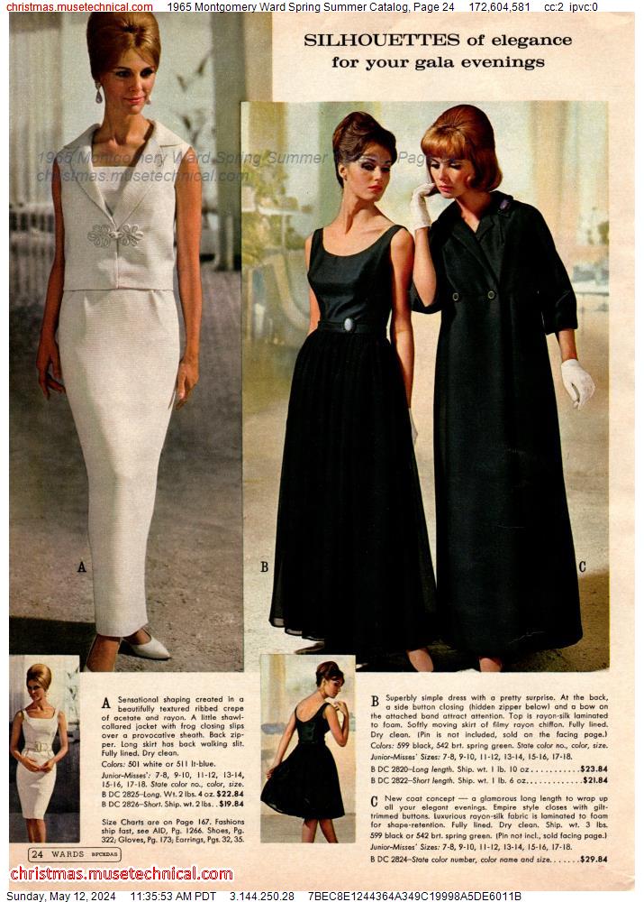 1965 Montgomery Ward Spring Summer Catalog, Page 24