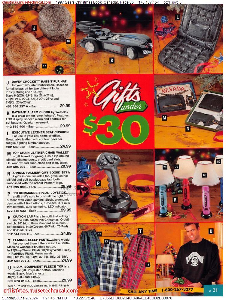 1997 Sears Christmas Book (Canada), Page 35