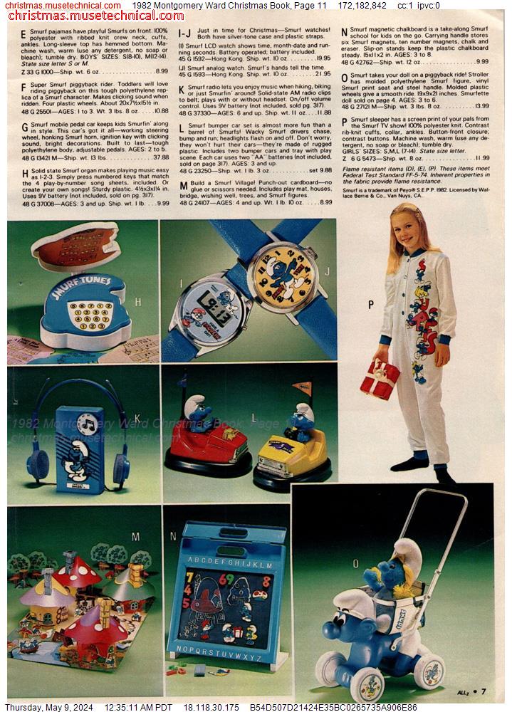 1982 Montgomery Ward Christmas Book, Page 11