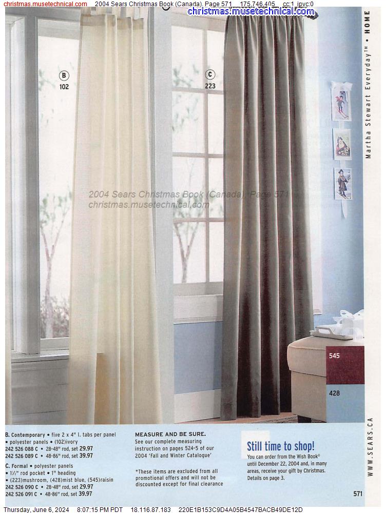 2004 Sears Christmas Book (Canada), Page 571