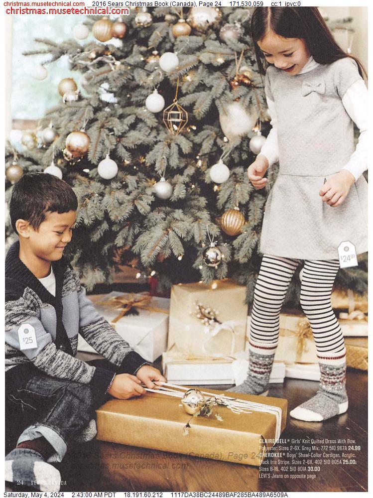 2016 Sears Christmas Book (Canada), Page 24