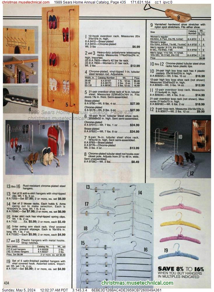 1989 Sears Home Annual Catalog, Page 435