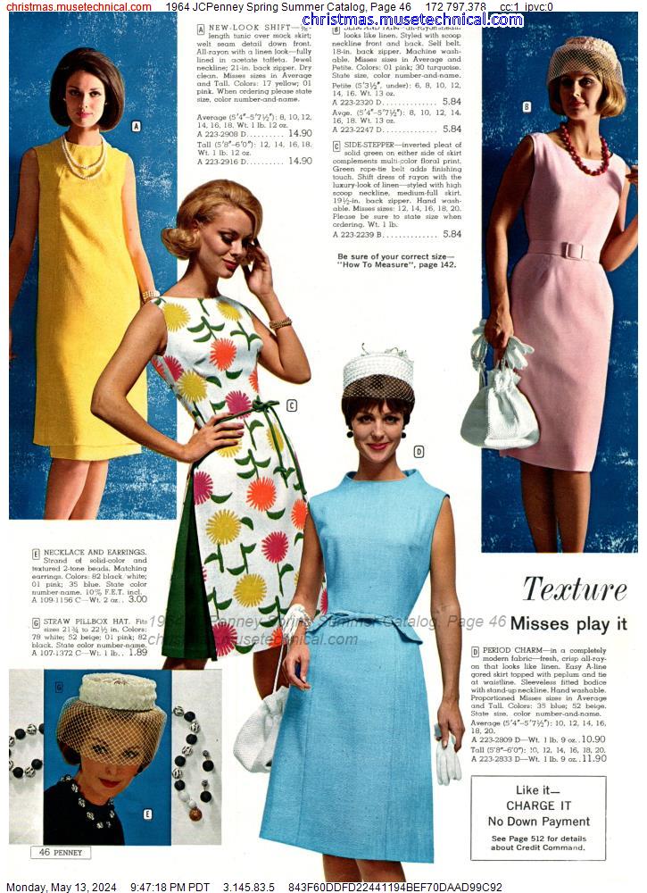 1964 JCPenney Spring Summer Catalog, Page 46