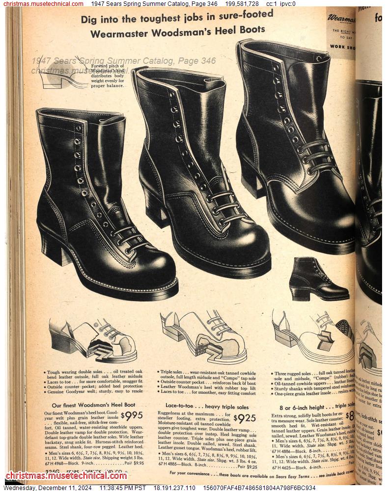 1947 Sears Spring Summer Catalog, Page 346