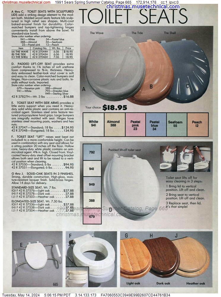 1991 Sears Spring Summer Catalog, Page 665