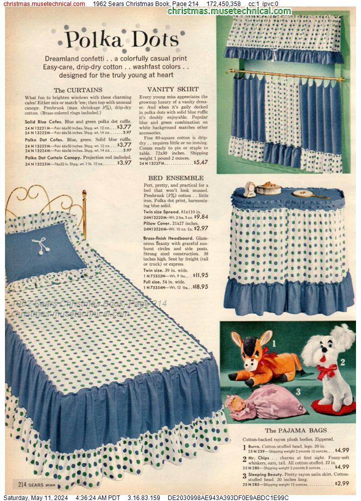 1962 Sears Christmas Book, Page 214