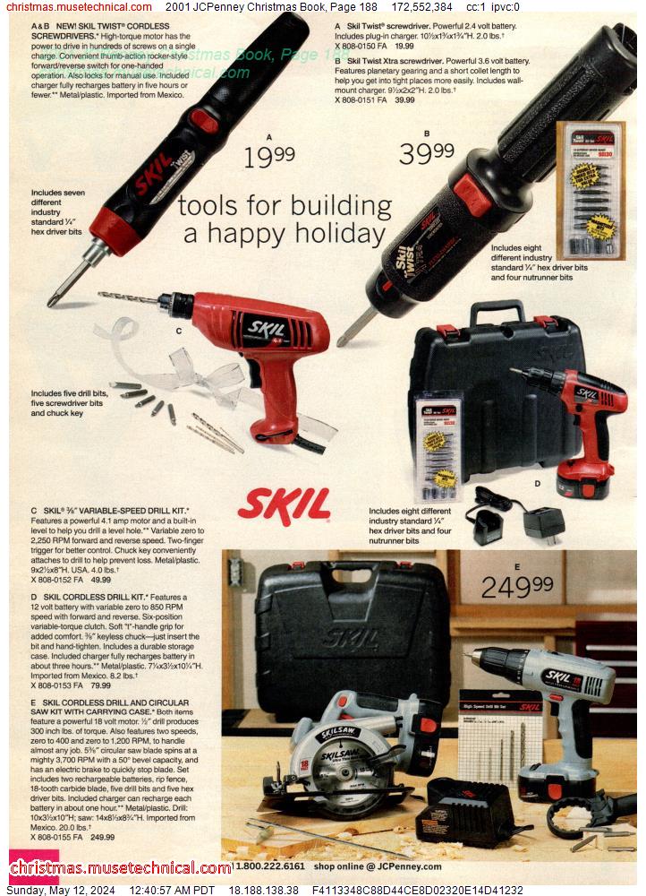 2001 JCPenney Christmas Book, Page 188