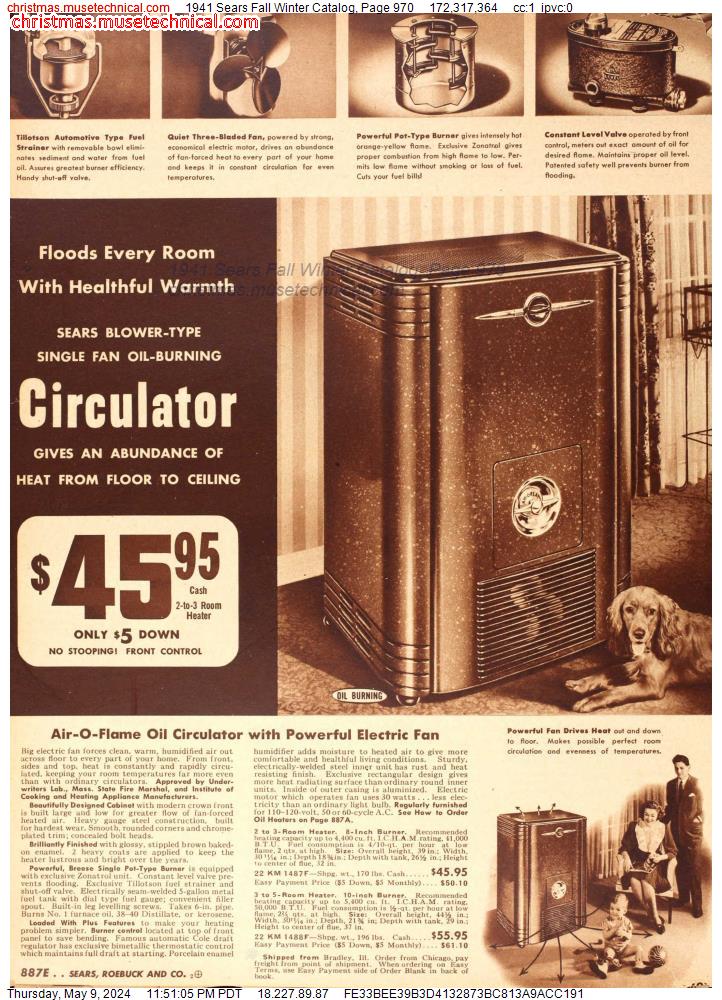 1941 Sears Fall Winter Catalog, Page 970