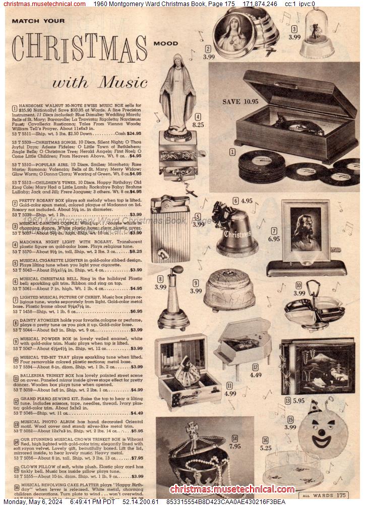 1960 Montgomery Ward Christmas Book, Page 175