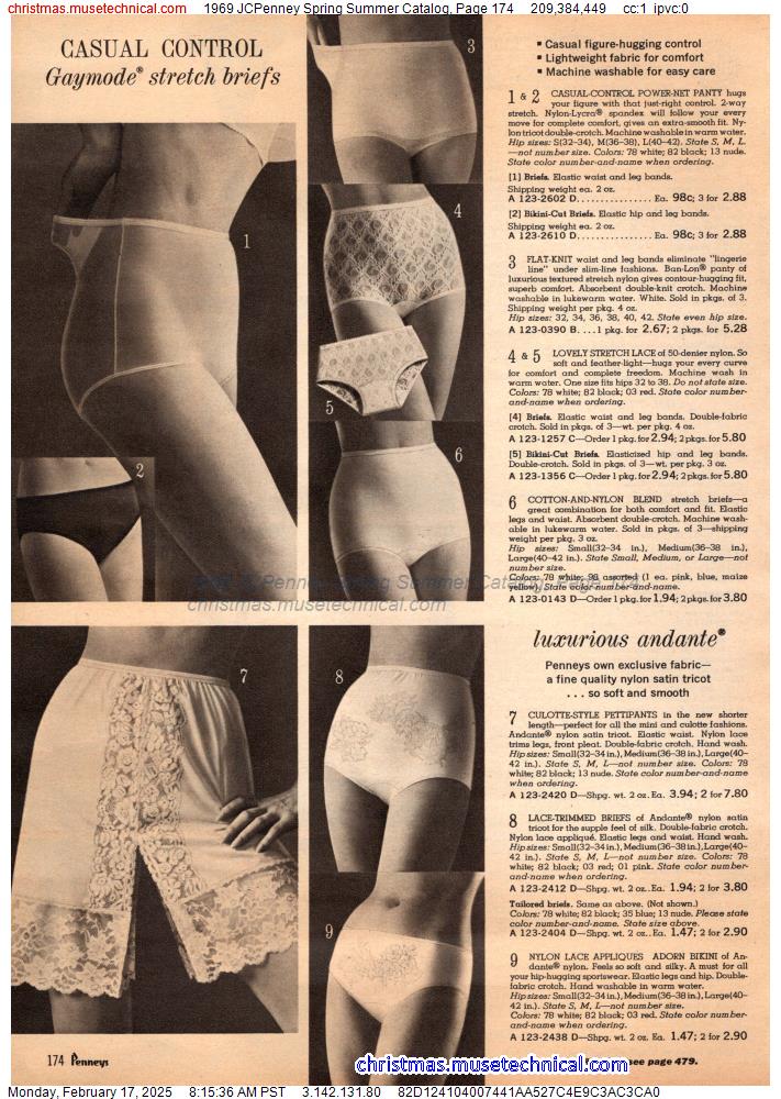 1969 JCPenney Spring Summer Catalog, Page 174