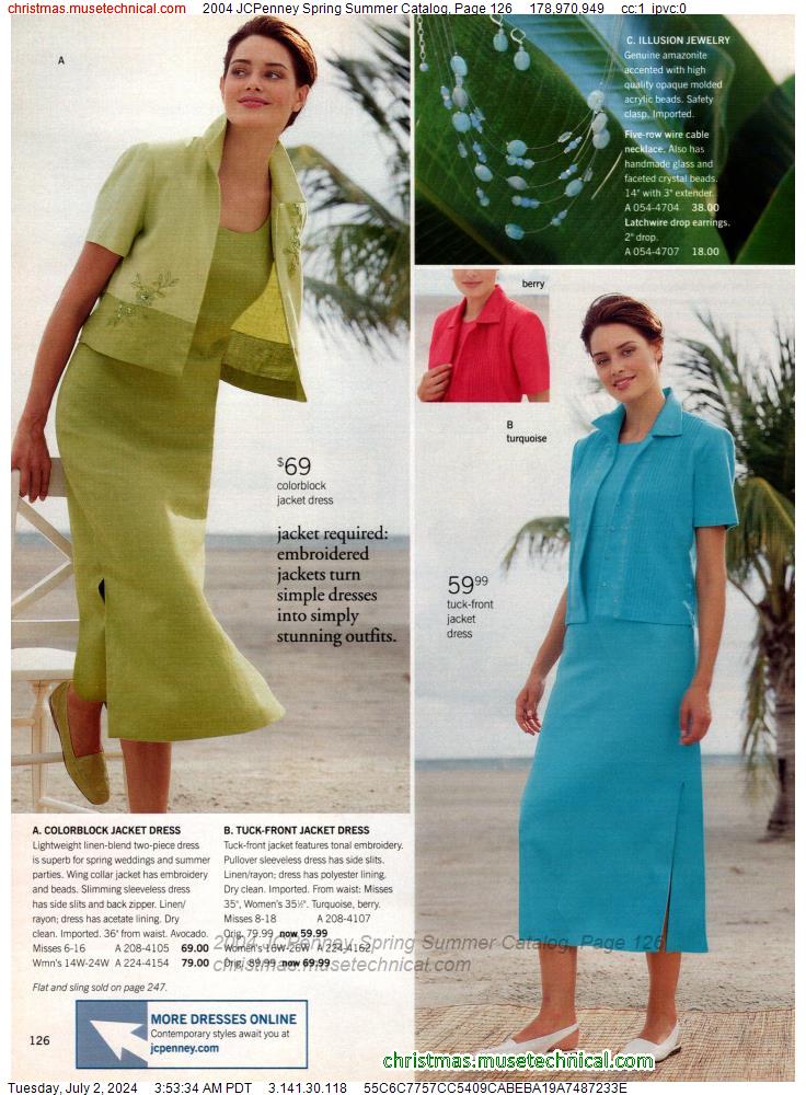 2004 JCPenney Spring Summer Catalog, Page 126