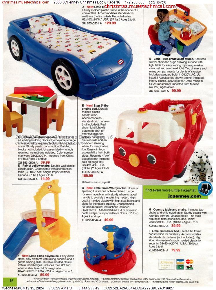 2000 JCPenney Christmas Book, Page 16