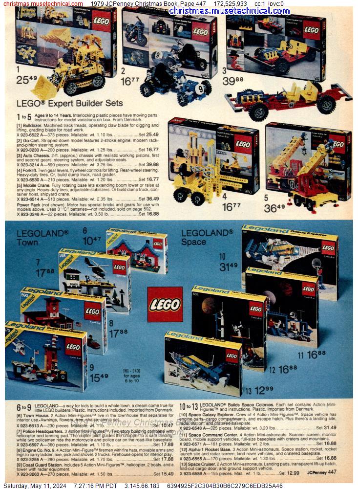 1979 JCPenney Christmas Book, Page 447