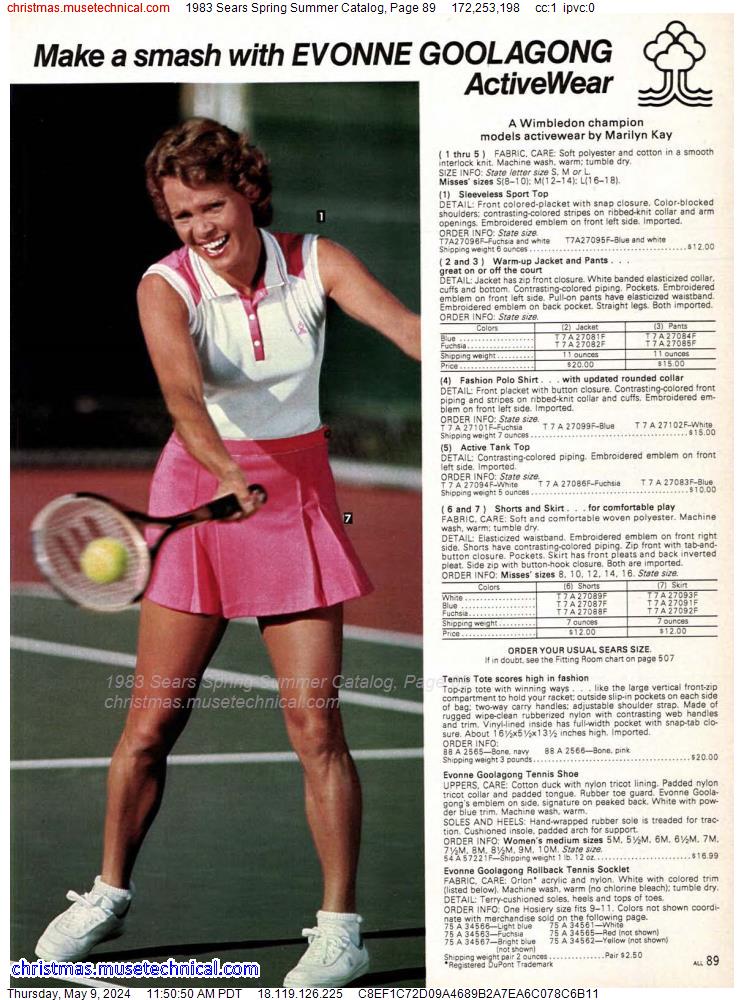 1983 Sears Spring Summer Catalog, Page 89