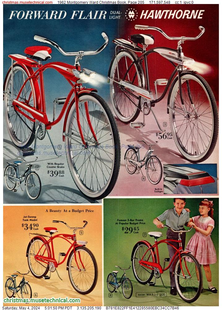 1962 Montgomery Ward Christmas Book, Page 205