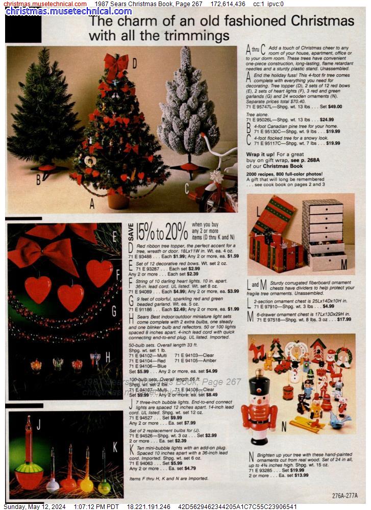 1987 Sears Christmas Book, Page 267