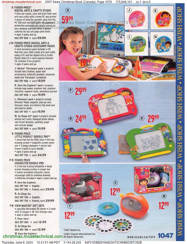 2007 Sears Christmas Book (Canada), Page 1079