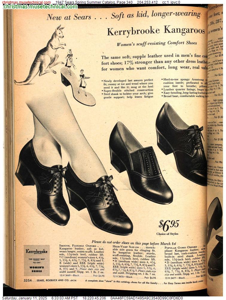 1947 Sears Spring Summer Catalog, Page 340