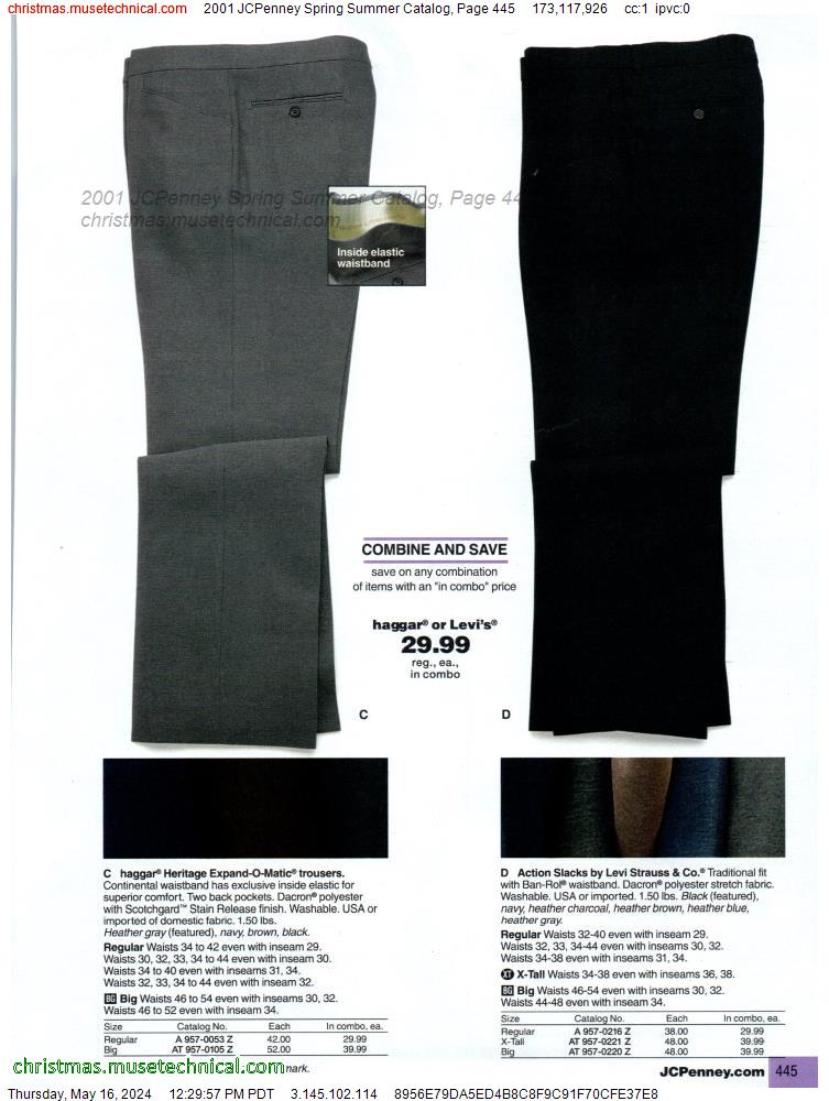 2001 JCPenney Spring Summer Catalog, Page 445