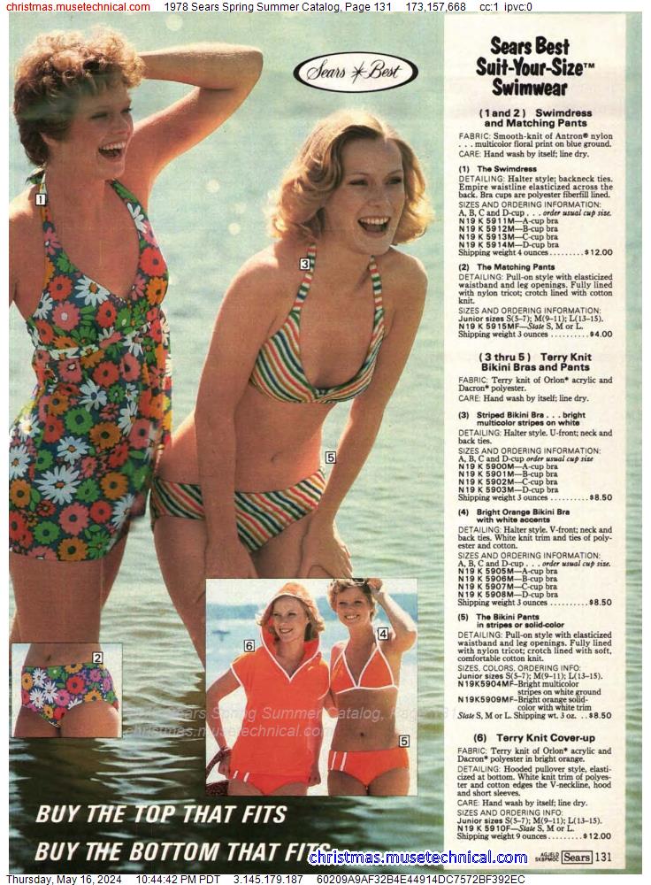 1978 Sears Spring Summer Catalog, Page 131