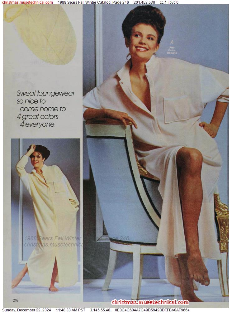 1988 Sears Fall Winter Catalog, Page 246