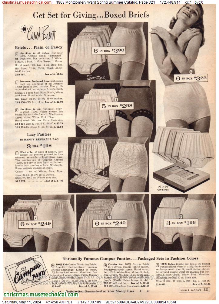 1963 Montgomery Ward Spring Summer Catalog, Page 321