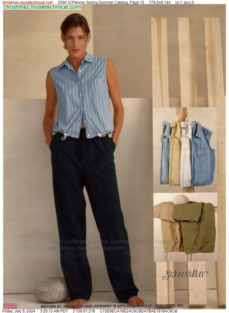 2000 JCPenney Spring Summer Catalog, Page 12