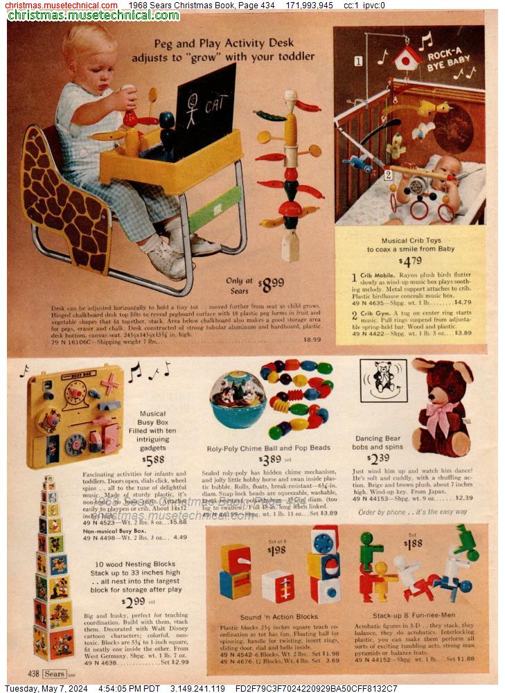 1968 Sears Christmas Book, Page 434