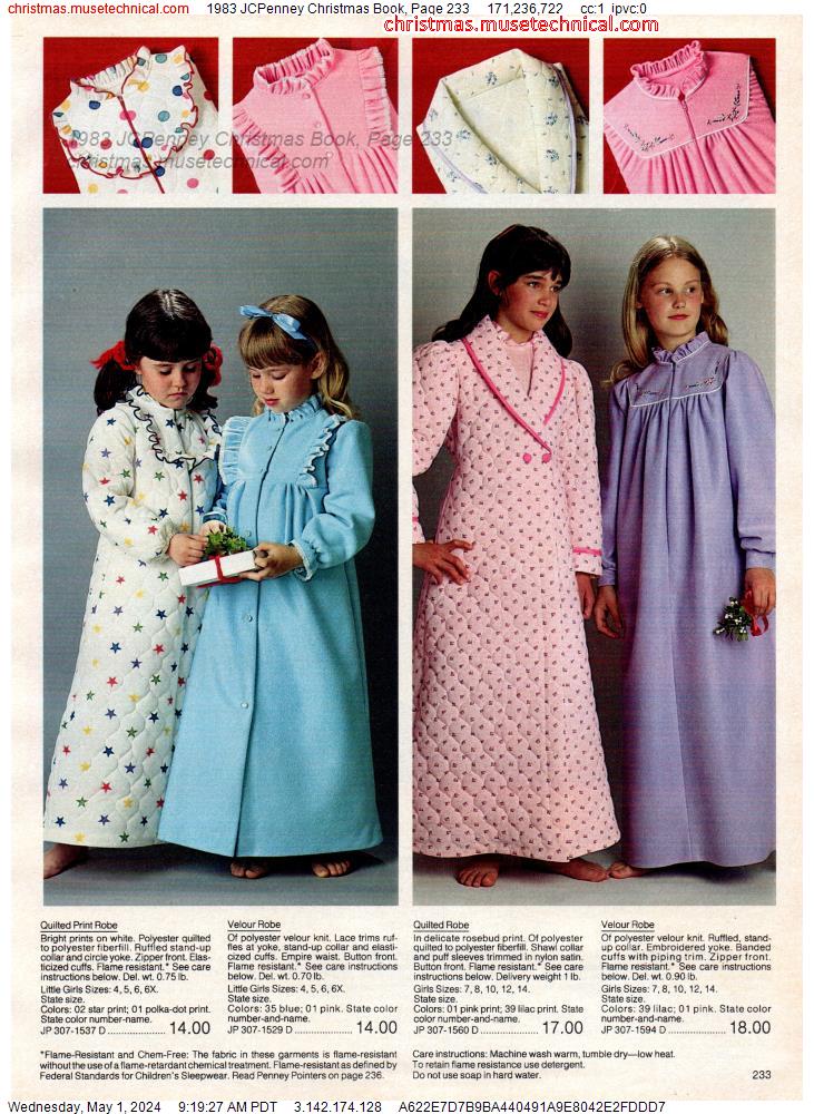1983 JCPenney Christmas Book, Page 233