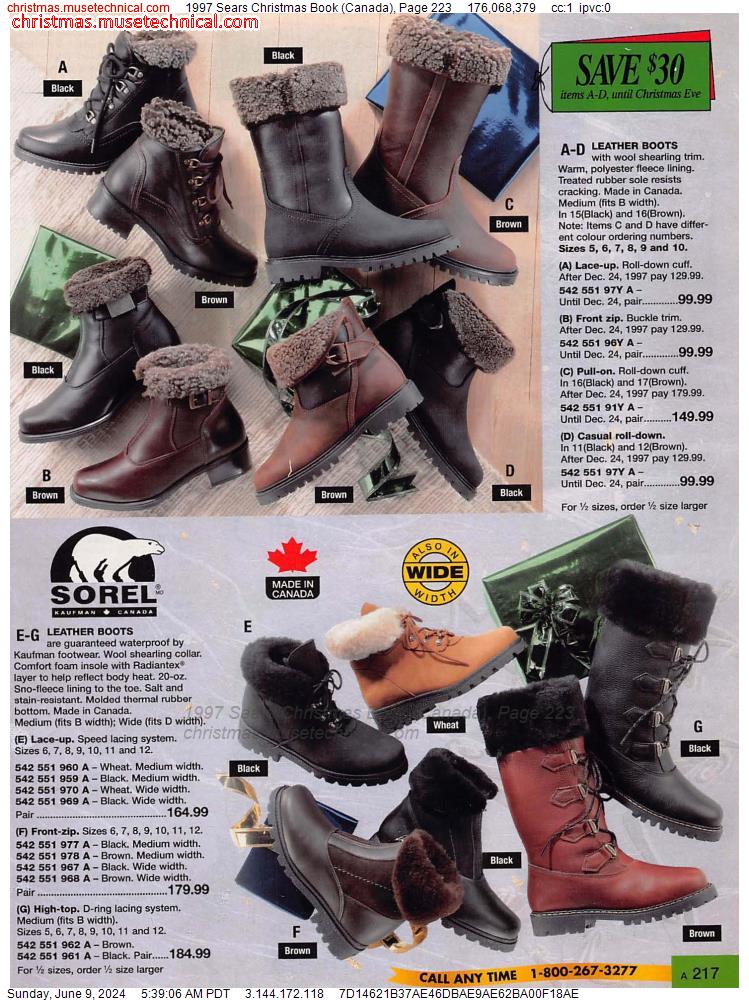 1997 Sears Christmas Book (Canada), Page 223
