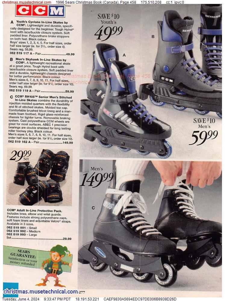 1996 Sears Christmas Book (Canada), Page 458