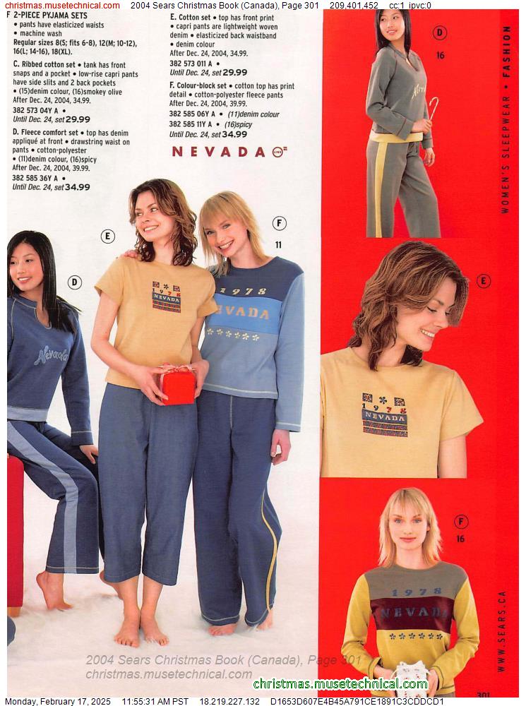 2004 Sears Christmas Book (Canada), Page 301