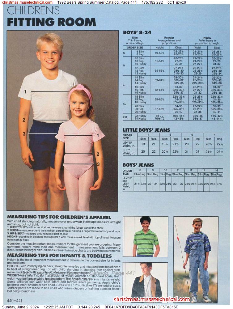 1992 Sears Spring Summer Catalog, Page 441