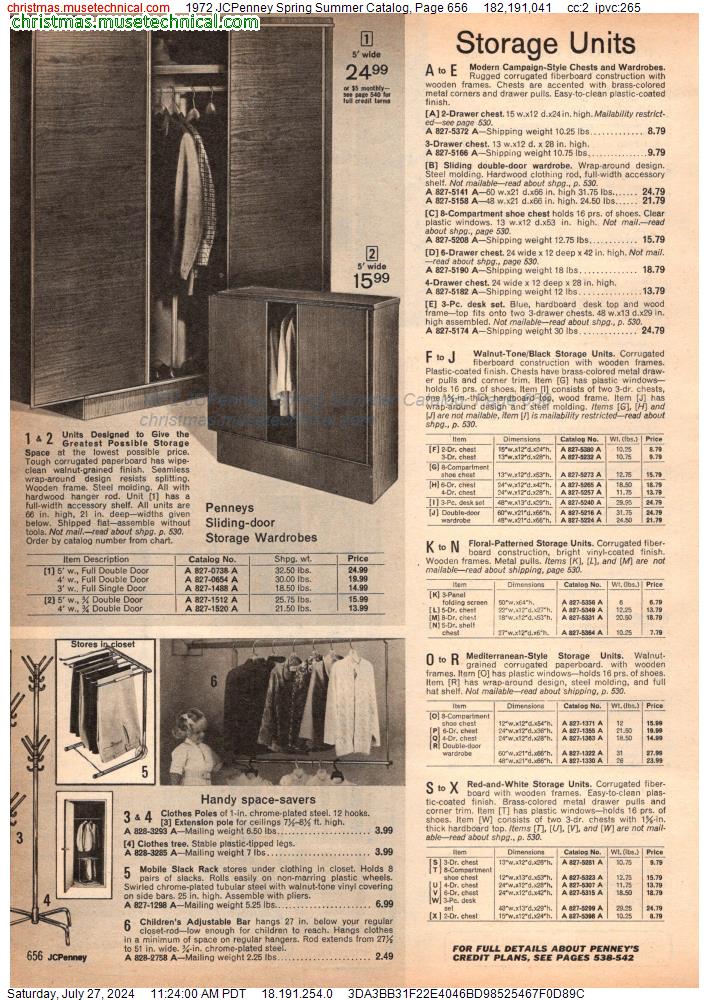1972 JCPenney Spring Summer Catalog, Page 656