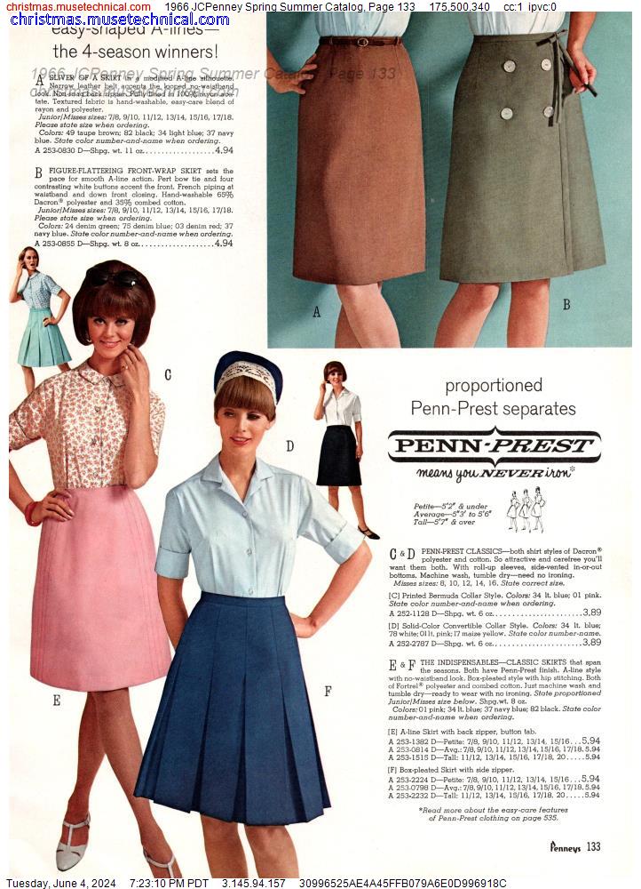 1966 JCPenney Spring Summer Catalog, Page 133